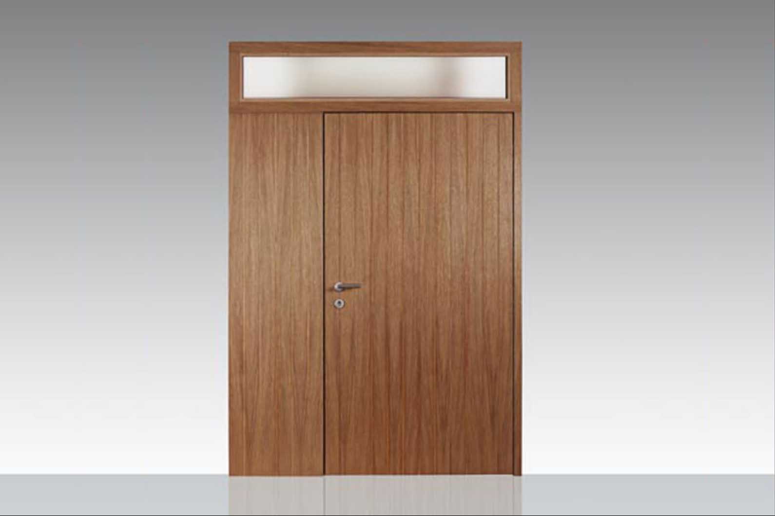 Entrance door plain interior view