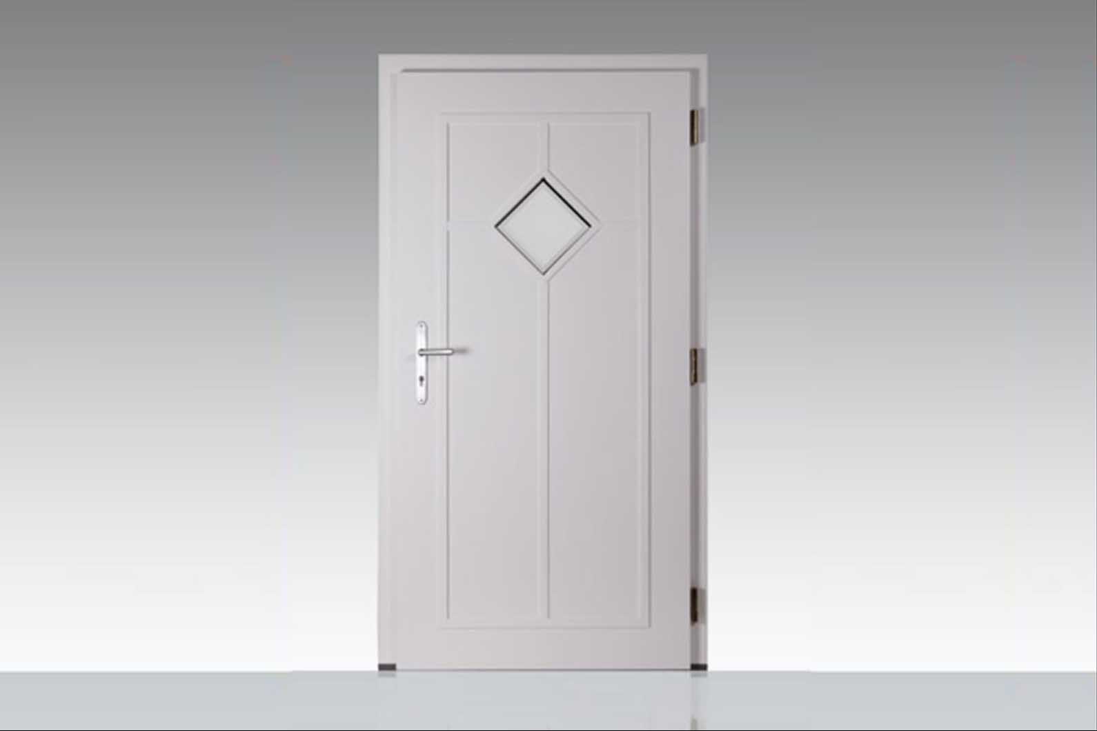 Входная дверь Solid, вид изнутри