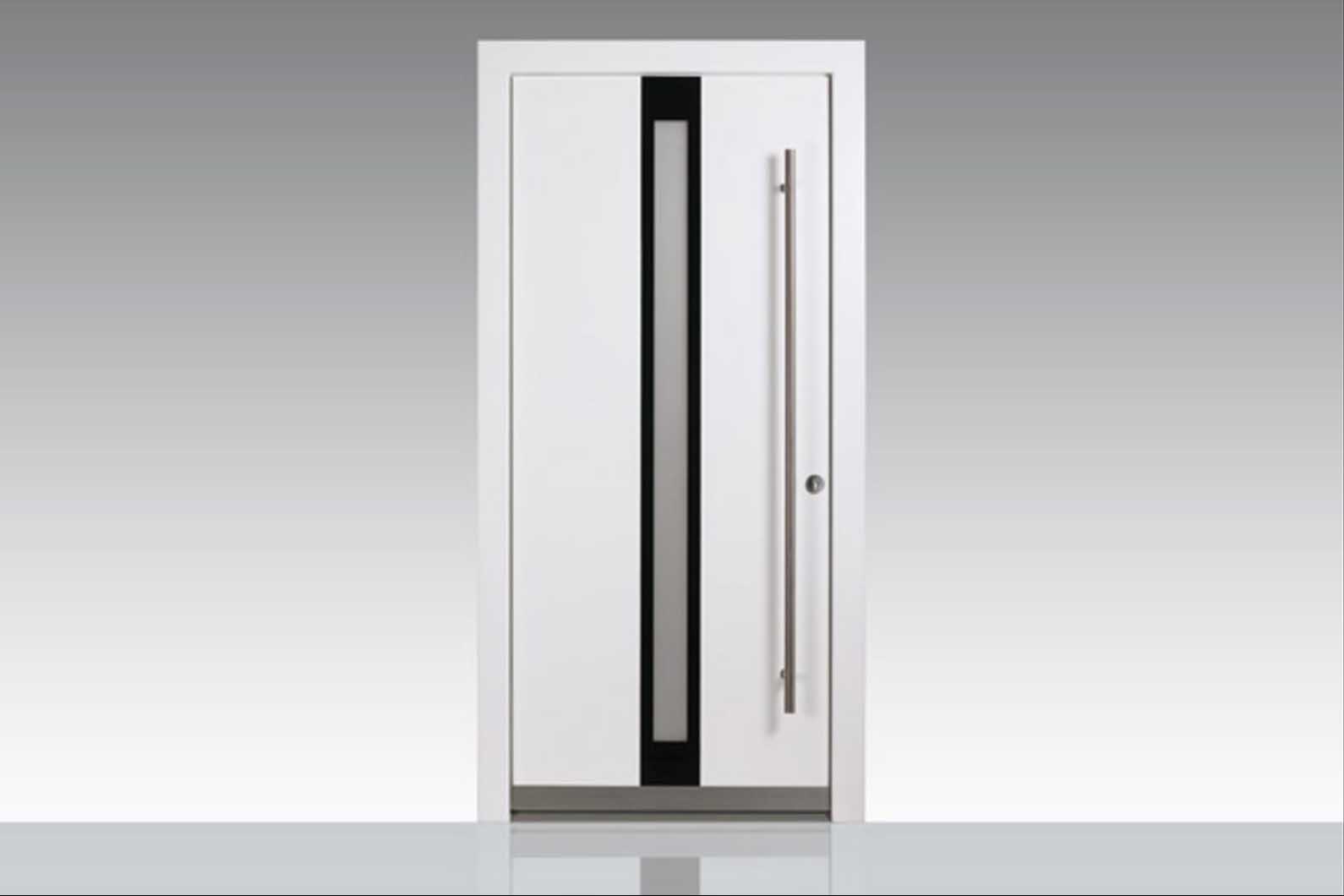 Entrance door plain exterior