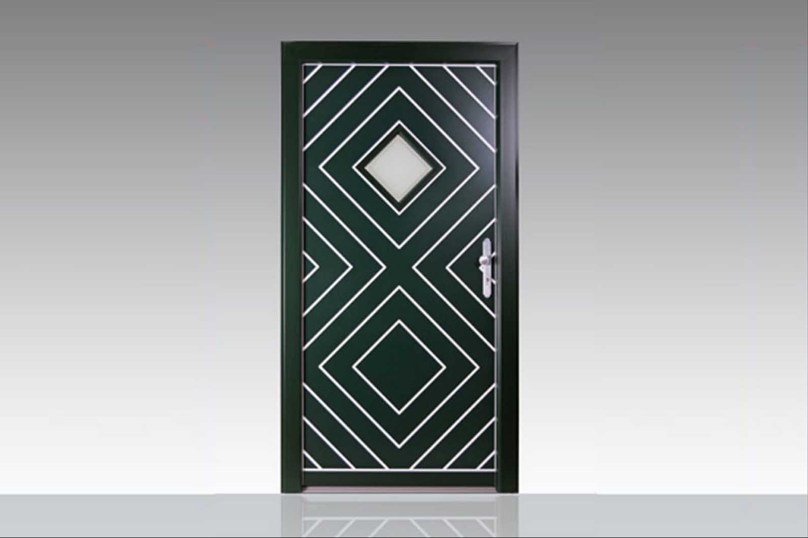 Входная дверь Solid, вид снаружи